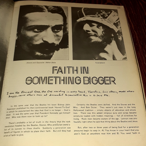 A DECADE OF THE WHO AN AUTHORISED HISTORY IN MUSIC COPYRIGHT 1977 PAPERBACK - Picture 12 of 16